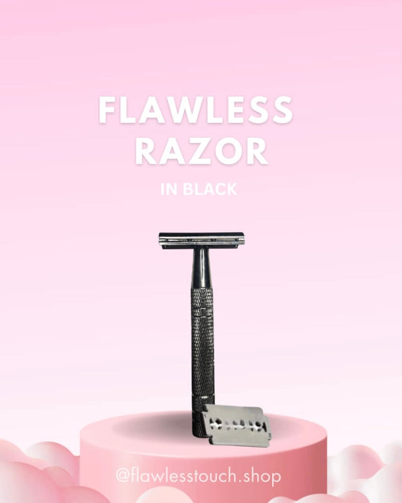 Flawless Touch Safety Razor™️ - Black